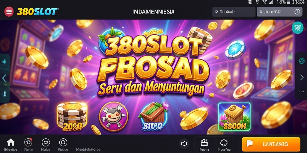 Tampilan gameplay 380SLOT yang menarik dan penuh warna.