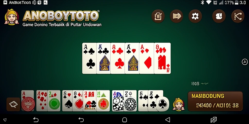 Tampilan gameplay seru dan interaktif di ANOBOYTOTO.