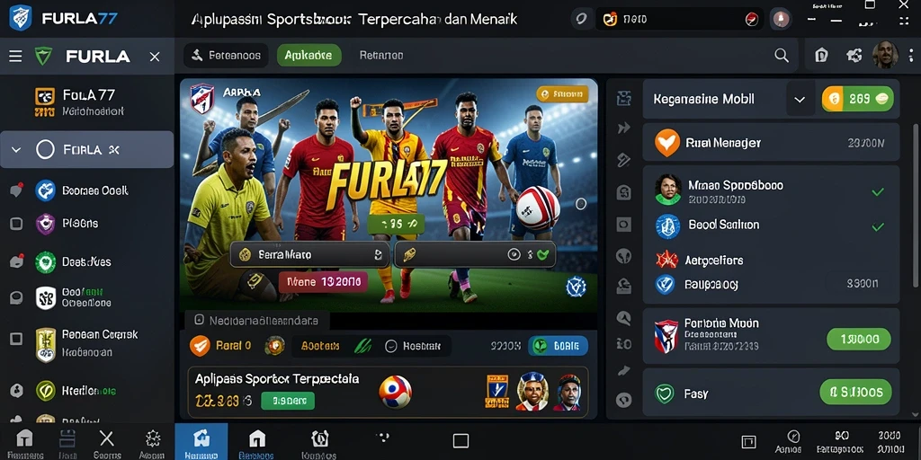 Tampilan antarmuka FURLA77 saat taruhan live berlangsung.
