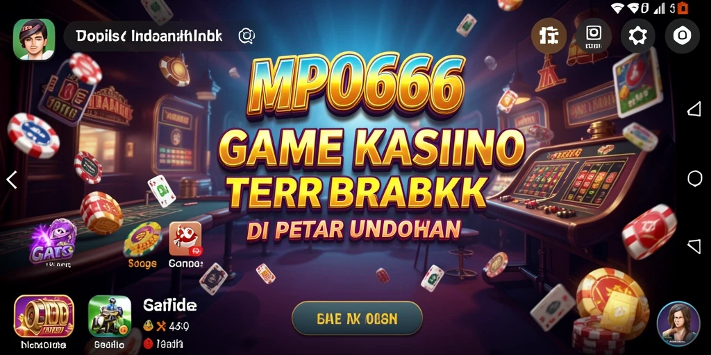 Tampilan gameplay seru dan menghibur dari MPO666.