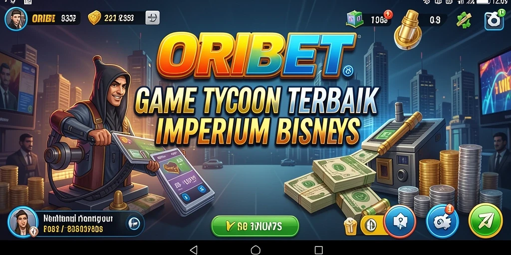 Screenshot ORIBET menunjukkan gameplay Tycoon yang menarik.