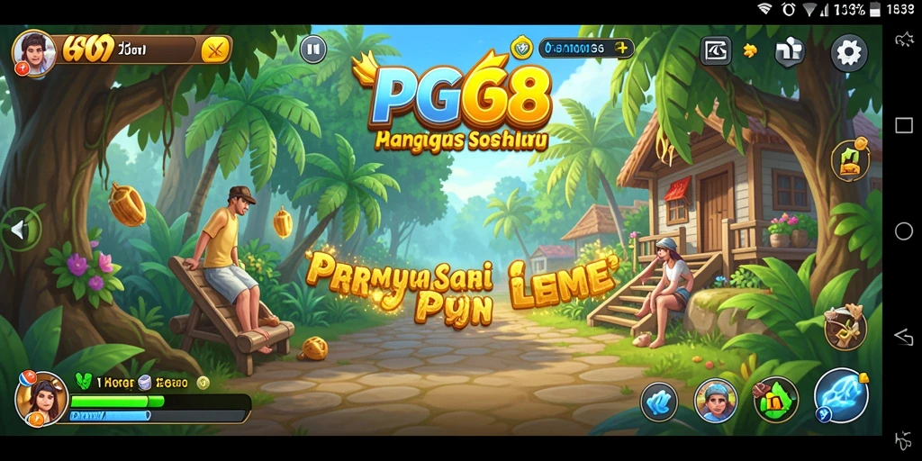 Tampilan menarik dari gameplay PGG68 yang menghibur.