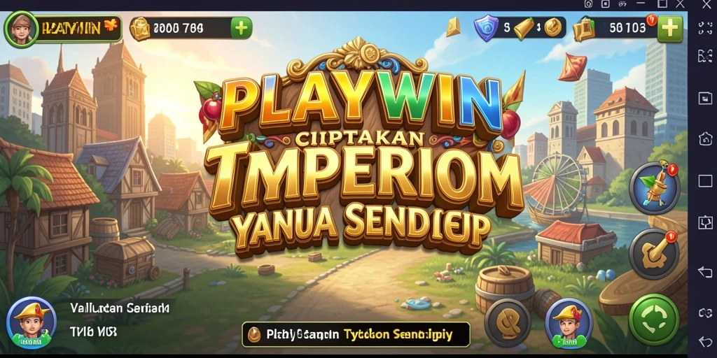 Tampilan gameplay <strong>PLAYWIN</strong> yang menampilkan pengalaman Tycoon yang mendebarkan.