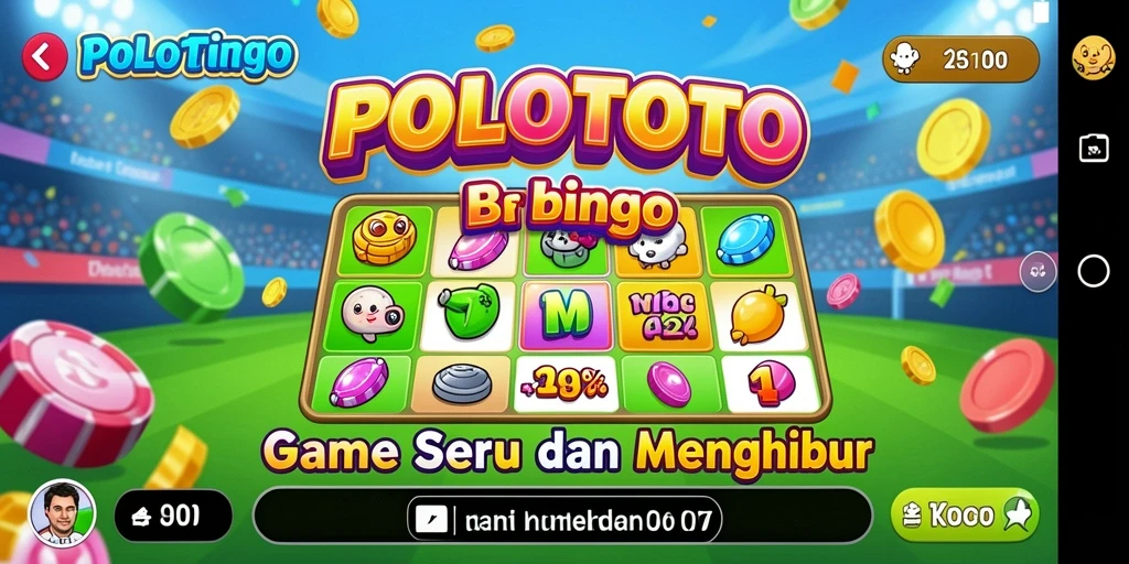 Tampilan gameplay seru dan interaktif di POLOTOTO.
