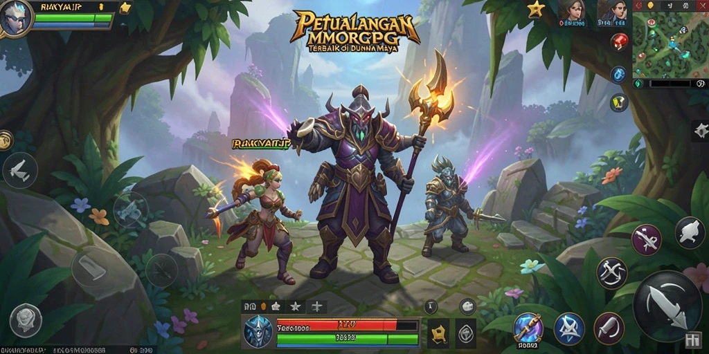 Tampilan gameplay RAKYATJP yang mendebarkan dan penuh aksi.