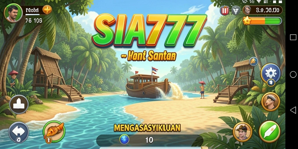 Tampilan permainan SIA777 yang seru dan mengasyikkan.